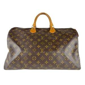 LOUIS VUITTON Brown Monogram Canvas Speedy 40 Bag